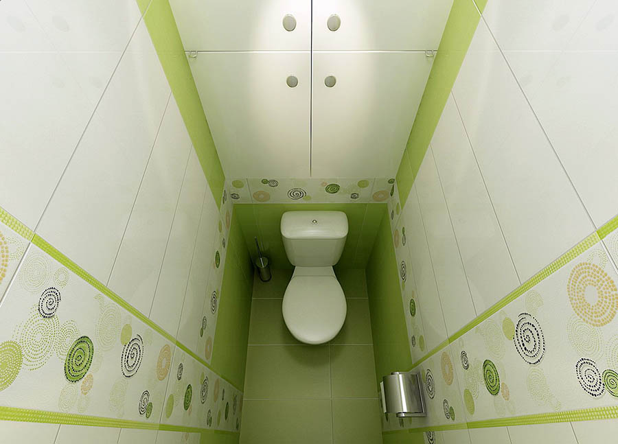 Дизайн плитки в туалете и ее выбор